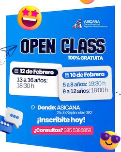 ASICANA's Open Class Febrero 2026