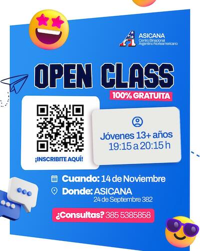 ASICANA's Open Class