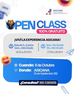 ASICANA's Open Class