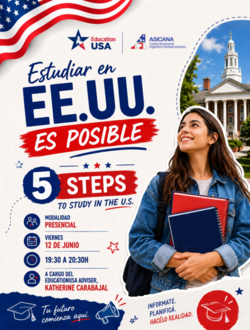 Conversation Club invites: 5 Steps to Study in the US