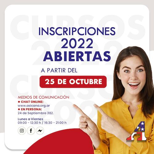 INSCRIPCIONES 2022