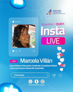 Insta Live con Marcela Villán