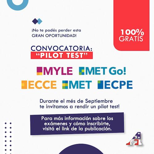 PILOT TESTS GRATUITOS 2021
