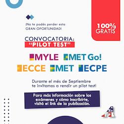 PILOT TESTS GRATUITOS 2021