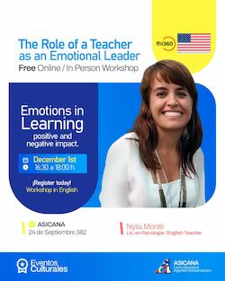 Webinar: Emotions in Learning: The Role of the Teacher as an Emotional Leader