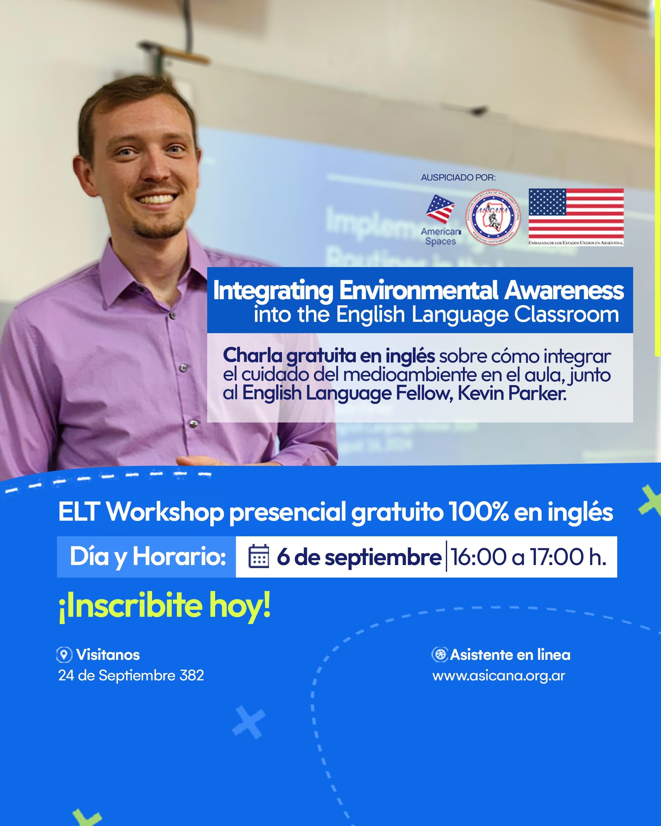 Workshop - Integrating Environmental Awareness into the English ...