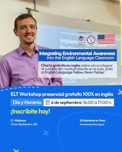 Workshop - Integrating Environmental Awareness into the English Language Classroom